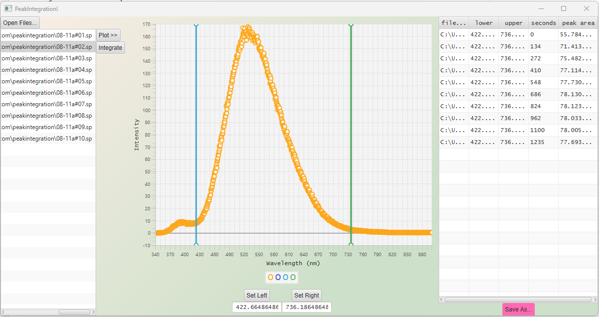 Peak-Integration-GUI-demo